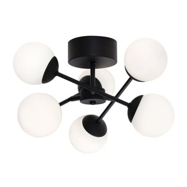 Pearl 200W 5 LED 15.86 Inch Wide Semi Flush Mount by AFX - PRLC16L30D1