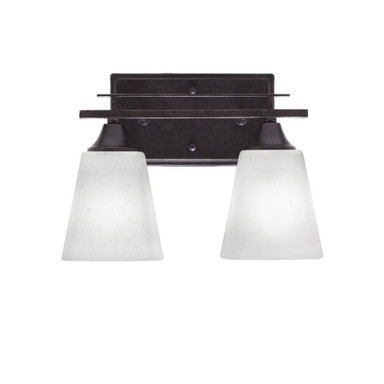 Uptowne 2 Light Steel Vanity Light 11.5 Inch Length by Toltec - 132--875-115