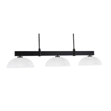 Wellington 3 Light Island Pendant 52.75 Inch Length by Toltec - 1253-540