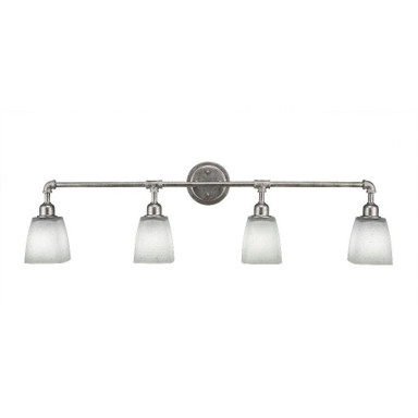 Vintage 4 Light Vanity Light 40.75 Inch Wide by Toltec - 184-4075-1125-