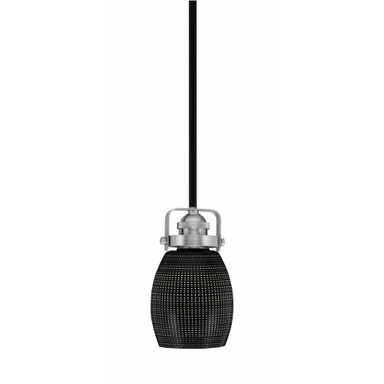 Easton 1 Light Mini Pendant 8 Inch Tall by Toltec - 1941-MBBR-4029