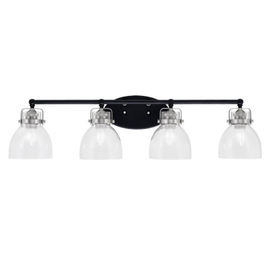 Easton 4 Light Vanity Light 9 InchTall by Toltec - 1934-MBBN-4110