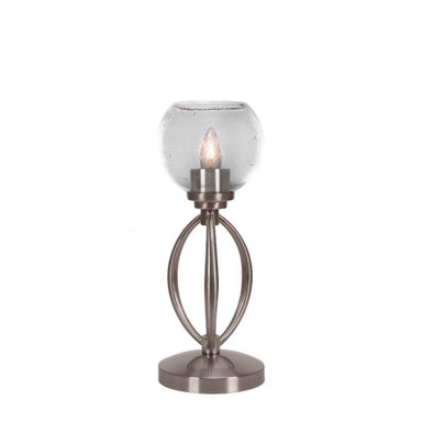 Marquise 1 Light Accent Table Lamp 13.75 x 5.75 Inches by Toltec  - 2410-BN-4100