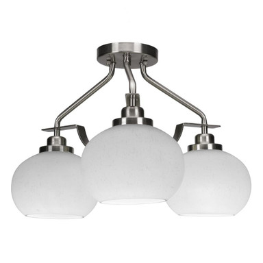 Odyssey 3 Light 18 Inch Tall Semi Flush Mount by Toltec - 2607-18122518