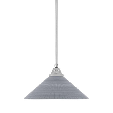 Any 1 Light Matrix Glass Large Pendant 16 Inch Wide by Toltec - 26-40