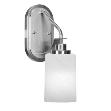 Odyssey 1 Light Steel Wall Sconce 13 Inch Tall by Toltec - 2611-MB-3001