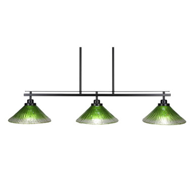 Odyssey 3 Light Oversized Island Pendant 42.5 Inch Length by Toltec - 2636-MB-437
