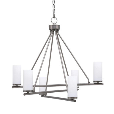 Trinity 6 Light Medium Chandelier by Toltec 2806-14-80