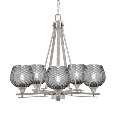 Uptowne 5 Light Medium Chandelier by Toltec 325-DG-4602