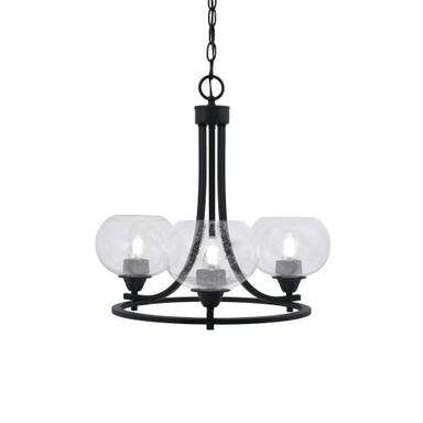 Paramount 3 Light Small Chandelier by Toltec 3403-7
