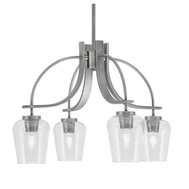 Cavella 4 Light Medium Chandelier by Toltec 3924-210