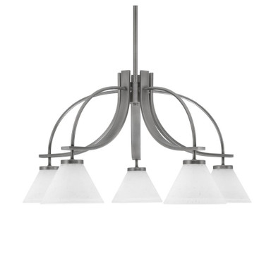 Cavella 5 Light Large Chandelier by Toltec 3925-312