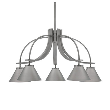 Cavella 5 Light Large Chandelier by Toltec 3925-421
