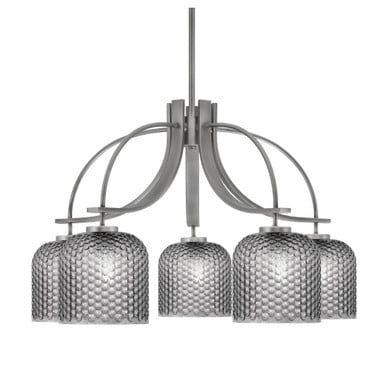 Cavella 5 Light Large Chandelier by Toltec 3925-4912