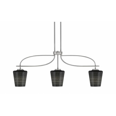 Cavella 3 Light Small Island Pendant 38.25 Inch Length by Toltec - 3936-4039