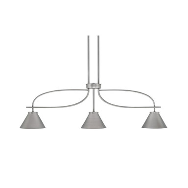 Cavella 3 Light Small Island Pendant 38.75 Inch Length by Toltec - 3936-421