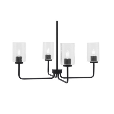 Sandia 4 Light Chandelier 11.25 Inch Tall and 28 Inch Wide by Toltec - 6204-1125-28