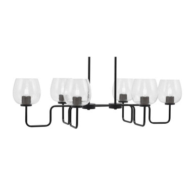 Sandia 6 Light Island 11 Inch Tall and 42 Inch Length by Toltec - 6236-11-42