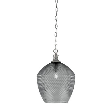 Zola 1 Light Chain Hung Medium Pendant by Toltec - 95-17-2
