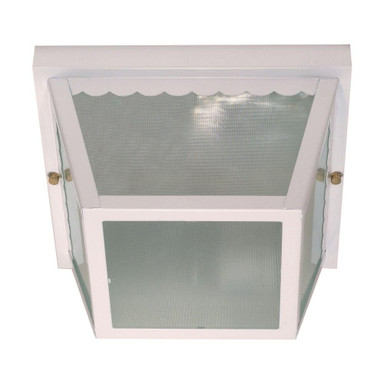 2 Light 9.25 Inch Wide Outdoor Flush Mount by Nuvo - 60-4-925