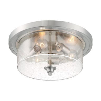 Bransel 3 Light 15 Inch Wide Flush Mount by Nuvo - 60-7-3F