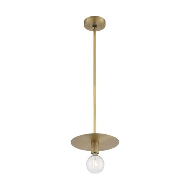Barbett 1 Light Small Pendant 10 Inch Tall by Nuvo - 60-72-MP-10