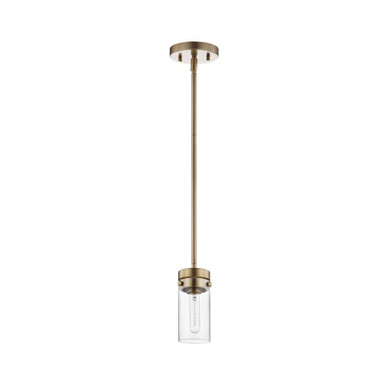 Intersection 1 Light Mini Pendant by Nuvo - 60-75-35W85H35D