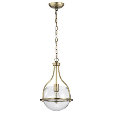 Amado 1 Light Pendant 16.5 Inches Tall and 10 Inches Wide by Nuvo  - 60/7815
