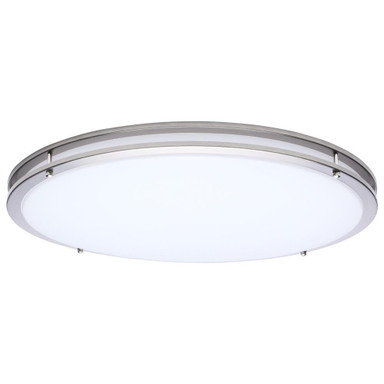 Glamour 39W LED Flush Mount 2.2 Inch Tall and 23.62 Inch Wide by Nuvo - 62/1878