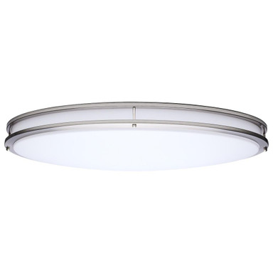Glamour 50W LED Oval Flush Mount 4.34 Inch Tall and 17.99 Inch Wide by Nuvo - 62/1881