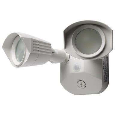 40W 3000K 2 LED Outdoor Dual Head Security Light by Nuvo - 65-21-30