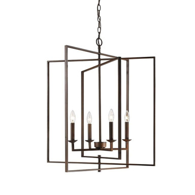 Nellis 4 Light Pendant 30.75 Inch Tall and 26 Inch Wide by Millennium - 3232