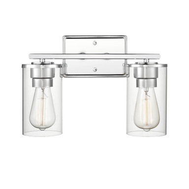 Verlana 2 Light Bath Vanity 9.88 Inch Tall and 14 Inch Wide by Millennium - 2702