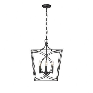Tracy 4 Light Pendant 21.9 Inch Tall and 15.87 Inch Wide by Millennium - 4002