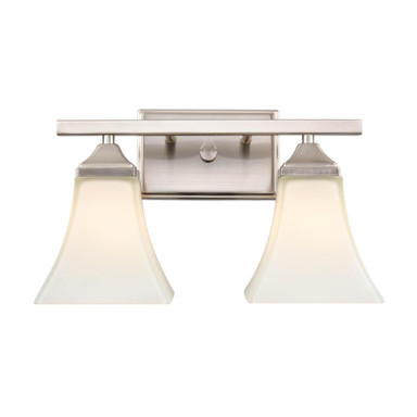 2 Light Bath Vanity 9 Inch Tall and 14 Inch Wide by Millennium - 4502