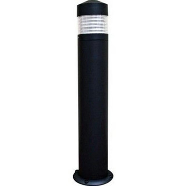One Light 120V 70W HPS Cast Aluminum Bollard by Dabmar D475