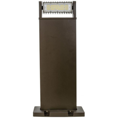 60W LED Cast Aluminum Tilting Bollard 28.56 Inch Tall by Dabmar - D820
