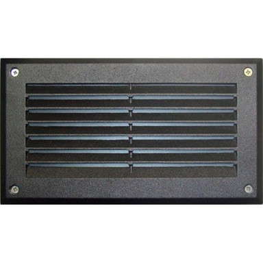 8.8 Inch 5W 1 LED Louvered Down Step Light by Dabmar - DSL1000-LED5