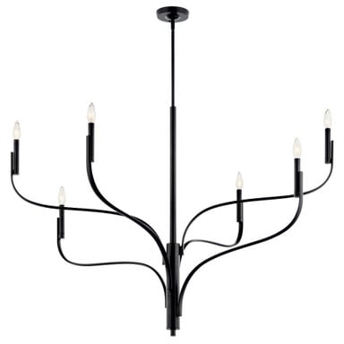 Livadia 6 Light Oversized Chandelier by Kichler 52674