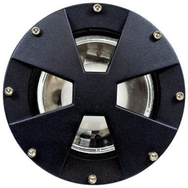 10 Inch 12W 1 LED Medium In-Ground Well Light without Grill by Dabmar - DW4780-LED12-RGBW