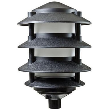 One Light 13W 4-Tier Pagoda Light With 6 Inch Top by Dabmar - FG5113