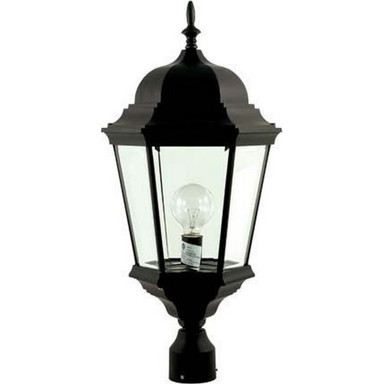 One Light 13W Post Top Mount by Dabmar - GM236