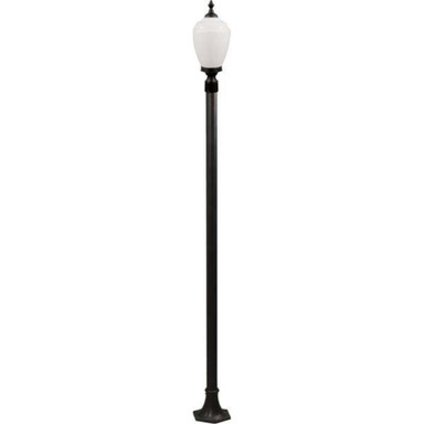 One Light Outdoor Post Lamp by Dabmar - GM4001