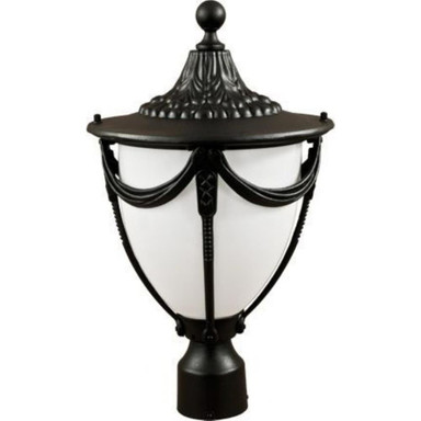 Rachel 19 Inch 9W 1 LED Post Top Mount by Dabmar - GM480-LED9