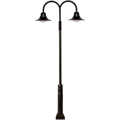 153 Inch 120W 2 LED Drop Light Post Mount by Dabmar - GM6050