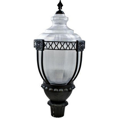Acorn One Light 100W Hps Mogul Base MultiTap Post Top Mount by Dabmar - GM662-P