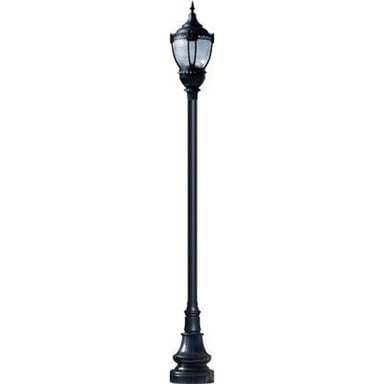 Acorn Cast Alum Drk Top Deco Base Acorn Fix 50W Mh Mt by Dabmar - GM8957