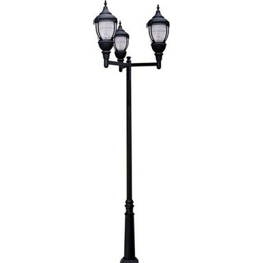 AcornCast Alum Acorn Fix 210W 3X 70W Mh/Mog 120V by Dabmar - GM9104