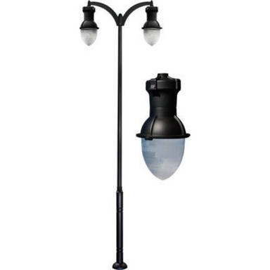200 Inch 150W 2 LED Drop Light Post Mount by Dabmar - GM9280-LED75