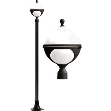 Natalie 105.5 Inch 16W 1 LED Post Mount by Dabmar - GM9701-LED16